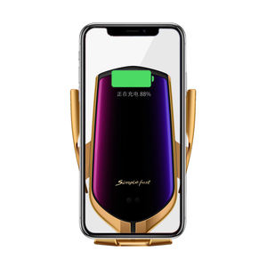 <span class=keywords><strong>Chargeur</strong></span> sans fil 10W avec capteur infrarouge, fixation automatique, charge rapide, support de téléphone pour voiture, <span class=keywords><strong>chargeur</strong></span> pour iPhone, pour <span class=keywords><strong>Samsung</strong></span> - Product Image 2