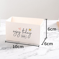Boîte à sandwich populaire Vente en gros Emballage rectangulaire en ivoire personnalisé Boîte à sandwich