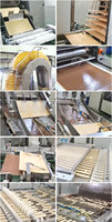 Machine de fabrication de gaufres, 1 pièce, ligne de production automatique, pour fabriquer des biscuits et des gaufres