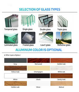 <span class=keywords><strong>Porte</strong></span> pliante accordéon personnalisée durable avec verre trempé et isolation thermique pour salle de bain, balcon/terrasse/bureau - Product Image 6