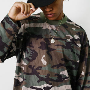 เสื้อทีมฟุตบอลสตรีทผ้าเจอร์ซีย์ผ้าตาข่ายกีฬาออกแบบได้ตามต้องการ - Product Image 4