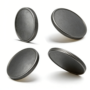 Monete Commemorative Personalizzate in Acciaio Inossidabile di Alta Qualità, Incise a Laser, Doppio Lucidatura Oro e Nero, Artigianato in Metallo - Product Image 1