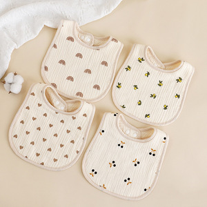 <span class=keywords><strong>Baberos</strong></span> Blancos Unisex para Bebé, Teñidos Lisos, Ecológicos, Personalizados con Monograma, Texto Personalizado, Algodón, Listos para Enviar, 100% Algodón - Product Image 1