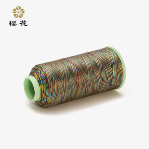 120d/2 100% Rayon Viscose Sợi RainbowThread Đa Màu Thêu Máy Chủ Đề - Product Image 5