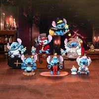 Figur Blind Box Stitch's Funny Diary 2.0: Figur Aksi Trendy Lilo & Stitch & Stand Dekoratif