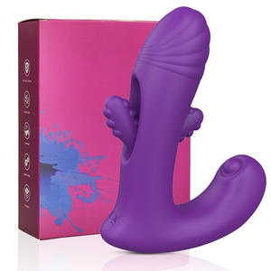 Kabellose U-förmige <span class=keywords><strong>Vibrator</strong></span>-Höschen für Frauen G-Punkt Klitoris Erotischer Massagestab Doppelt Vibrierendes Silikon-Sexspielzeug - Product Image 5