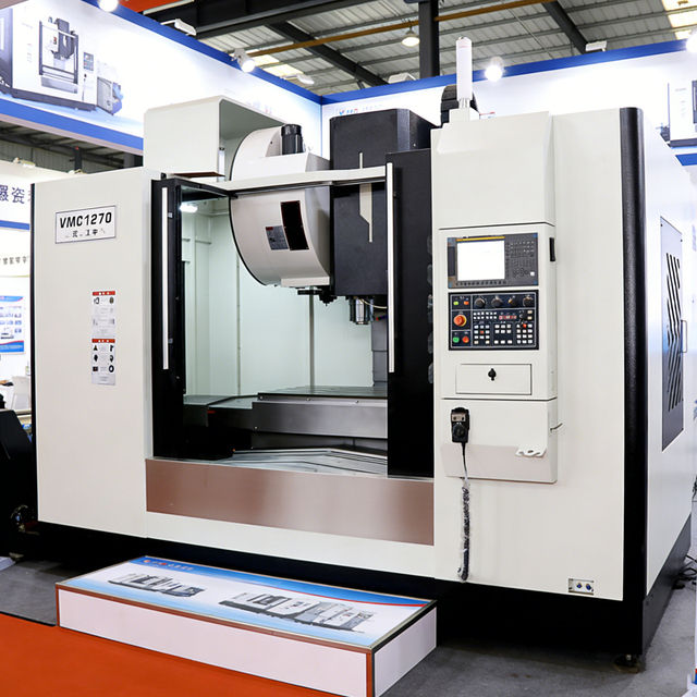 VMC1270 Vertical Machining Center FANUC Control BT50 Spindle High Efficiency Milling Machine for Batch Production