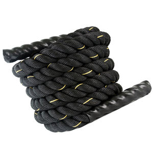 เชือกออกกำลังกายแบบยึดติดผนัง ขนาด 38 มม. 50 มม. ผลิตจากโพลีเอสเตอร์ สำหรับฟิตเนสและยิม เชือกแบทเทิลโรป 50 มม. - Product Image 3