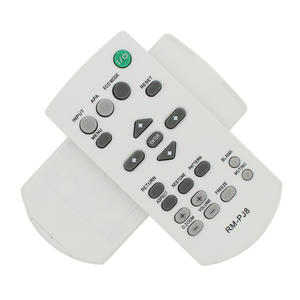 Télécommande de remplacement RM-PJ6 RM-PJ7 RM-PJ8 en plastique à code fixe infrarouge noire pour <span class=keywords><strong>projecteur</strong></span> - Product Image 4