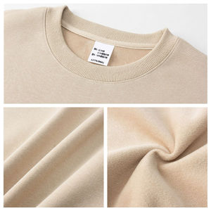 Sudadera de cuello redondo para hombre con logotipo en relieve bordado <span class=keywords><strong>sudaderas</strong></span> con capucha para mujer Sudadera estampada para ambos géneros - Product Image 2