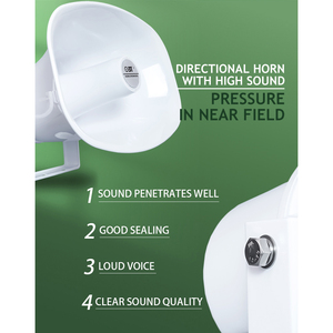 Altavoz con Bocina a Prueba de Explosiones de 30W 60W, Altavoz Industrial PA Impermeable con Transformador de 100V para Estaciones de Petróleo y Gas - Product Image 4