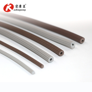 MIKANGWANG Bande de caoutchouc <span class=keywords><strong>PVC</strong></span>-B pour moustiquaire fixe, joint solide et creux, dureté 65-70 Shore-A, pour usage en mobilier - Product Image 1