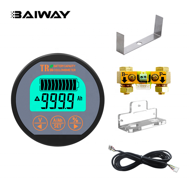 BW-TR16 80V350A High Precision Battery Battery Level Indicator Battery Monitor Capacity Tester