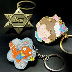 High Quality Custom Hard Enamel Metal <b>Keychain</b> Wholesale Featuring Fashion and Cartoon Styles with Your Logo - Product Image 5