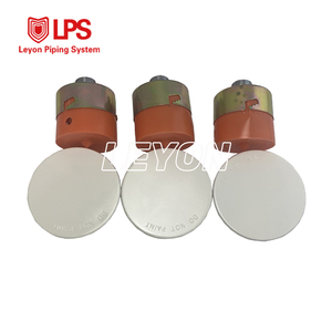 Tête de sprinkler suspendue dissimulée homologuée UL FM K5.6 à réponse rapide NPT BSPT avec plaque de recouvrement personnalisée blanc chromé – Équipement de lutte contre l'incendie - Product Image 4