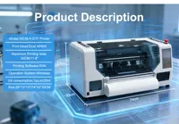 Printer DTF MT COLOR Desain Baru Layar Sentuh A3 Impressora DTF dengan Dual Printhead Xp600/i1600/i3200 untuk Pencetakan Tekstil