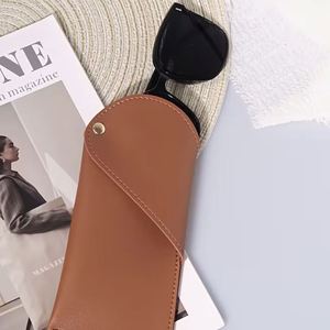 HR Pink PU Leather Eyeglasses Travel Bag Portable <b>Glasses</b> <b>Case</b> Elegant Reading <b>Glasses</b> Storage Bag <b>for</b> Women Men Gifts - Product Image 4