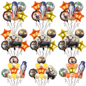 Globos de Papel de Aluminio con Personajes de Dibujos Animados al por Mayor, Juego de Globos de <span class=keywords><strong>los</strong></span> Villanos para Fiestas de Cumpleaños Infantiles - Product Image 1