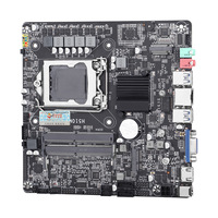 Placa base H510 LGA1200 ITX, DDR4, SATA3.0, USB3.0, VGA, HD, Ethernet, Lan, Mini PC
