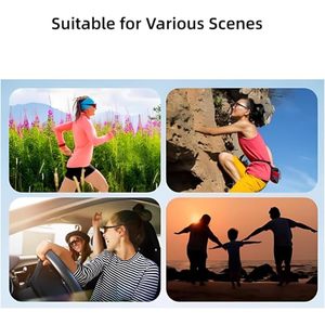 Fnewgk Ngoài Trời Mặc 1080P Thể Thao Máy Ảnh Kính 32GB Thẻ Nhớ Video Ghi Âm Nhắm Mục tiêu Cho Những người đam mê Thể Thao - Product Image 5