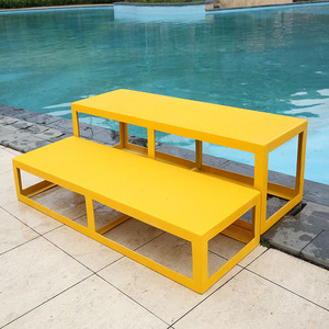 Plataforma Elevadora de Fibra de Vidrio Antideslizante para Piscina, Personalizable en Color, 180x60x50cm, <span class=keywords><strong>Escalera</strong></span>, Accesorios para Piscina, Venta al Por Mayor - Product Image 2
