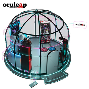 Parc à thème VR compact personnalisable de 20 mètres carrés, salle de jeux de réalité virtuelle, aire de jeux intérieure pour enfants, machine de <span class=keywords><strong>jeu</strong></span> de flipper 5D - Product Image 4