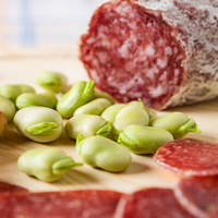Meilleure vente de viande de porc à gros grains au goût régional italien avec une longue durée de conservation