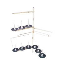 Support de fil à 33 broches fiable, facile à installer et résistant à l'usure pour machine à coudre industrielle multi-aiguilles, atelier textile