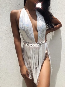 Falda Sexy con Borlas de 9 Colores YSMARKET para Mujer, Falda Corta de Verano de Cintura Alta, Falda Mini Informal de Línea A para Mujer, EYX1007 - Product Image 5