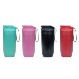 16oz 450ml Wide Mouth Stainless Steel Vacuum Insulated GYM Metal <b>Shaker</b> <b>Bottle</b> Custom Logo Steel Cup - Product Image 3