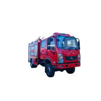 Truk Pemadam Kebakaran Off-Road Kecil Jiayun Diesel Pumper 251-350HP 4X4 Baru dengan Tangki Air 3001-5000L