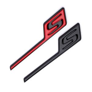Autocollants emblèmes de logo <span class=keywords><strong>S</strong></span> 3D réutilisables en ABS pour coffre de voiture Mercedes pour <span class=keywords><strong>A45</strong></span> W176 CLA45 C117 C63 W205 E63 W212 GLA45 X156 GLC GLE - Product Image 4