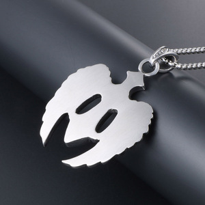 Majestic <b>Cross</b> Pendant <b>With</b> Wings Red Zirconia Stainless Steel Necklace For Men Gift Jewelry SP449 - Product Image 4