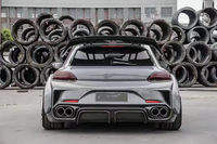 Runde Offres Spéciales pour Volkswagen Scirocco mise à niveau Aspec Style pare-chocs avant roue sourcils Spoiler capot résine matériel Kit de carrosserie
