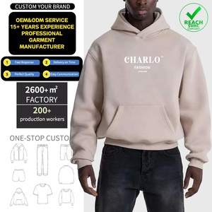 Sudaderas con Capucha Extra Grandes para Hombre, Personalizadas con Logotipo, de Felpa Gruesa, de Alta Calidad, 400 Gsm, Corte Cuadrado, Venta al Por Mayor - Product Image 1