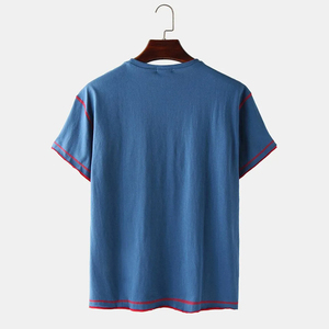 Nouveau T-shirt décontracté imprimé pour homme 2026 – 100 % coton et polyester – Vêtements vierges pour homme - Product Image 2