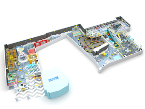 Castillo de Juegos Interior para Niños Pequeños Liben, Casa de Juegos con Pista de Carreras y Zona de Bloques de Construcción - Product Image 1