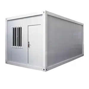 CGCH20ft flat packaging container house container prefabbricato construction worker casa container rimovibile