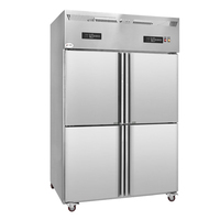 Congélateur monotempérature 220V, 1000L, 32 plateaux, refroidissement par air, sans givre, pour cuisine, -25°C