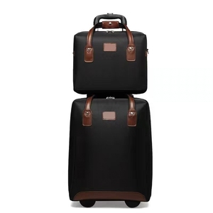 RTS Bulk Mixed Order 2 Pcs in 1 Set Fashion Waterproof Foldable Trolley Travel Luggage with Tote Handbag Large <b>Suitcase</b> - Product Image 1