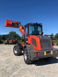Chargeuse télescopique compacte ER2500F de 2,5 tonnes, chargeuse sur pneus articulée avec godet pour l'agriculture et la construction - Product Image 4