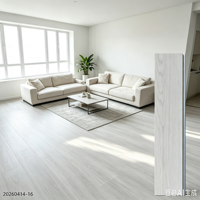 Chinesischer Lieferant für Gesundes Material Interlock Click Wasserdichter Rutschfester Click-Lock SPC PVC Vinylboden