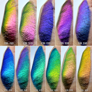 סיטונאי 12 צבעים סופר משמרת זיקית mica אבקת צבע עבור המכונית צבע צבע שיער הולוגרפי זיקית פיגמנט אבקה - Product Image 6