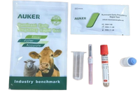 Kit de test rapide PAG bovin direct usine, bandelette de test de gestation précoce pour vaches, haute précision, diagnostic vétérinaire de la gestation animale