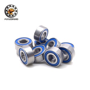 Roulement à billes à gorge profonde Flyleopard Mr104 2RS 4x10x4mm bleu scellé pour moteurs et jouets - Product Image 2