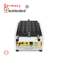 Machine à gaufres en acier inoxydable avec logo personnalisé et motifs mignons