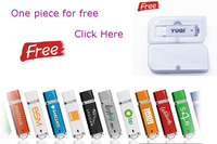 Clés USB personnalisées pas chères, promotionnelles, 2.0, capacité de 1 Go à 64 Go, boîtier en plastique
