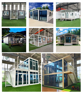 Véranda préfabriquée Sunroom Extension quatre saisons Sunrooms Maisons en verre Toit triangulaire Maison préfabriquée Triangle Maison - Product Image 4