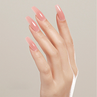 RONIKI forte viscosité pur désir marque privée sans hema couleur nude vernis à ongles en gel à base de caoutchouc