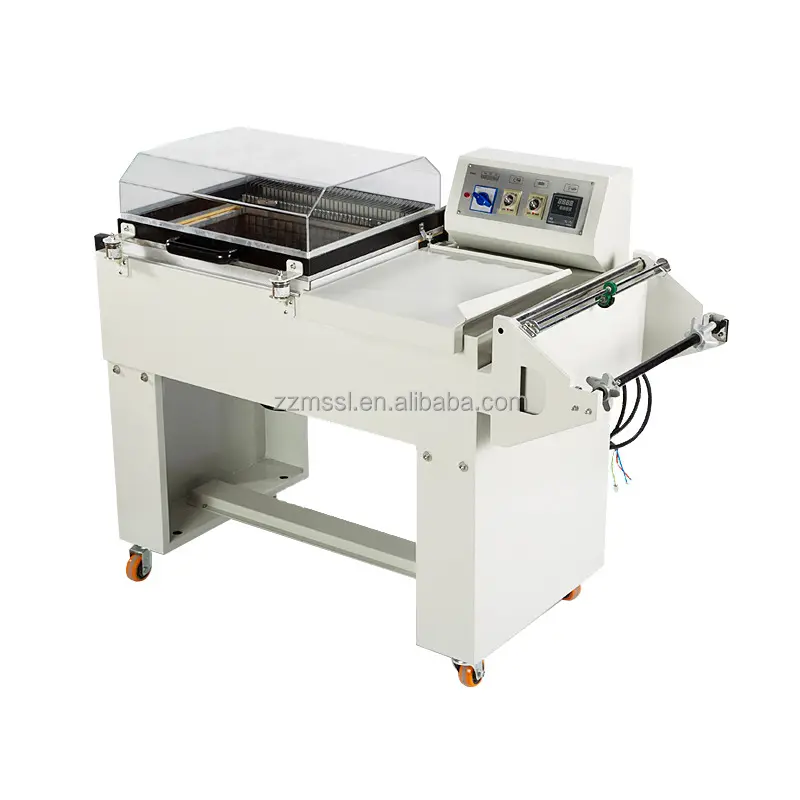 Máquina De Encolhimento Semi Automática Embalagem Pequena Caixa Shrink Wrapping Machine